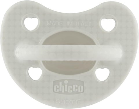 Chicco PhysioForma® Luxe Soft Silicone Soother 2-6m 1pc, Gray